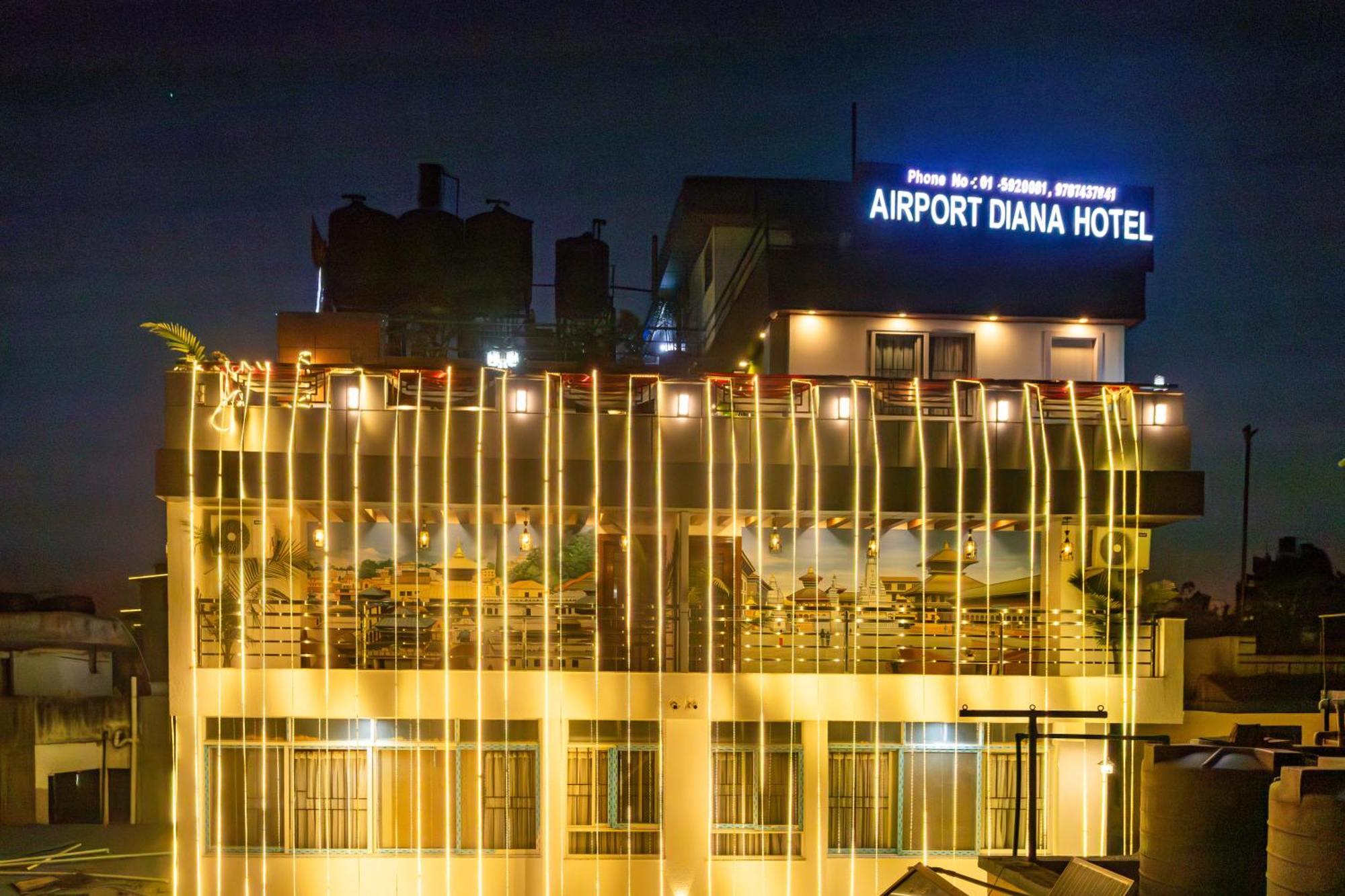 Airport Diana Hotel Kathmandu Ngoại thất bức ảnh
